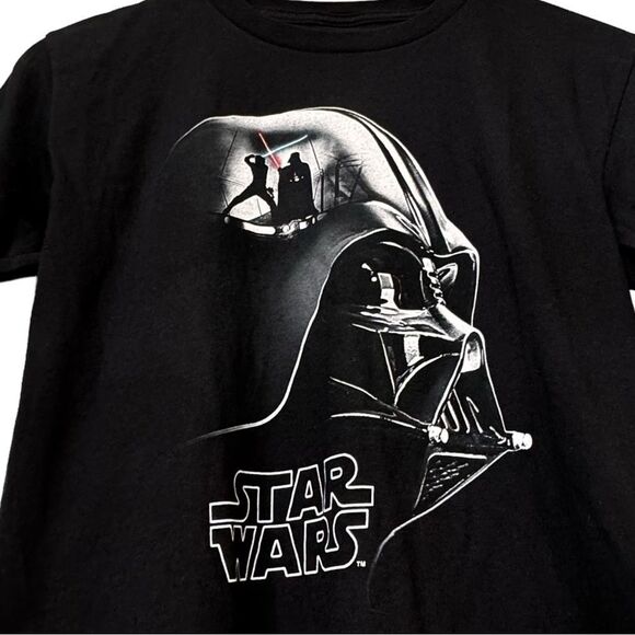 Star Wars Darth Vader Black Crewneck Short Sleeve Cotton Graphic Tee. Small. - Picture 2 of 11